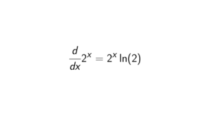 Read more about the article What is the Derivative of 2^x?